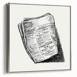 Expressionist Art - Telegraph by Leo Gestel Modern Wall Art Print