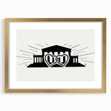 Expressionist Art - Temple with Two Hearts by Leo Gestel Wall Art