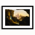 Romanticism Art: The Subsiding of the Waters by Thomas Cole