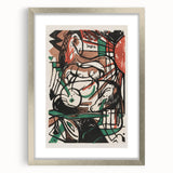 Abstract Expressionism: Birth of Horses | Vibrant Expressionist Wall Art