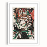 Abstract Expressionism: Birth of Horses | Vibrant Expressionist Wall Art