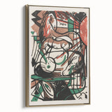 Abstract Expressionism: Birth of Horses | Vibrant Expressionist Wall Art