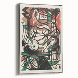 Abstract Expressionism: Birth of Horses | Vibrant Expressionist Wall Art