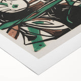 Abstract Expressionism: Birth of Horses | Vibrant Expressionist Wall Art