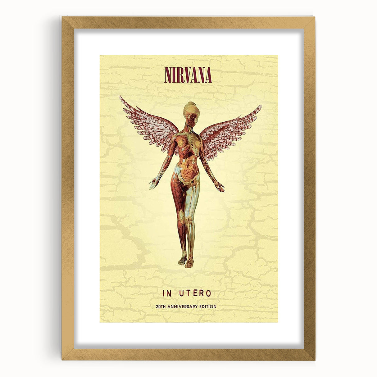 Nirvana In Utero Retro Wall Art | Vintage Poster Art