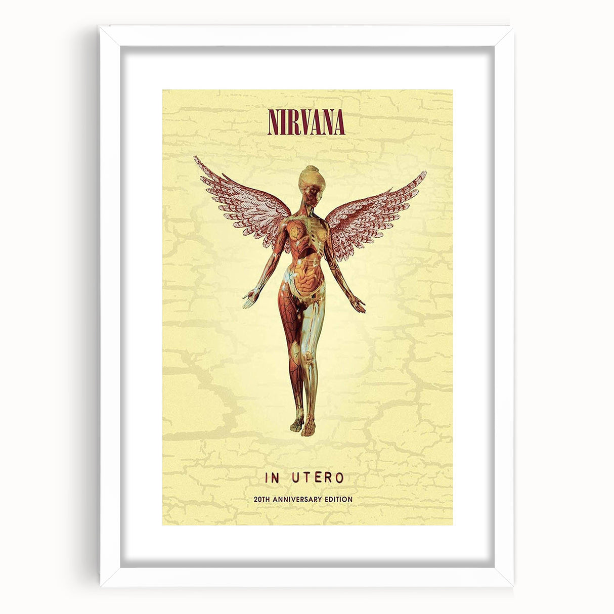 Nirvana In Utero Retro Wall Art | Vintage Poster Art
