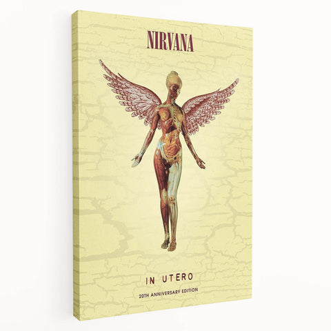 Nirvana In Utero Retro Wall Art | Vintage Poster Art