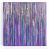Vibrant abstract floral stretched canvas artwork showcasing rich colors and intricate designs, perfect for modern home decor. Ideal for enhancing any living space with a touch of elegance.
