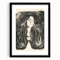 Expressionist Art - The Brooch, Eva Mudocci (1903) Wall Art Print