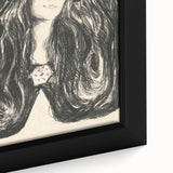 Expressionist Art - The Brooch, Eva Mudocci (1903) Wall Art Print