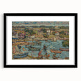 Impressionist Harbor Scene Wall Art - Prendergast's Marblehead Harbor Print