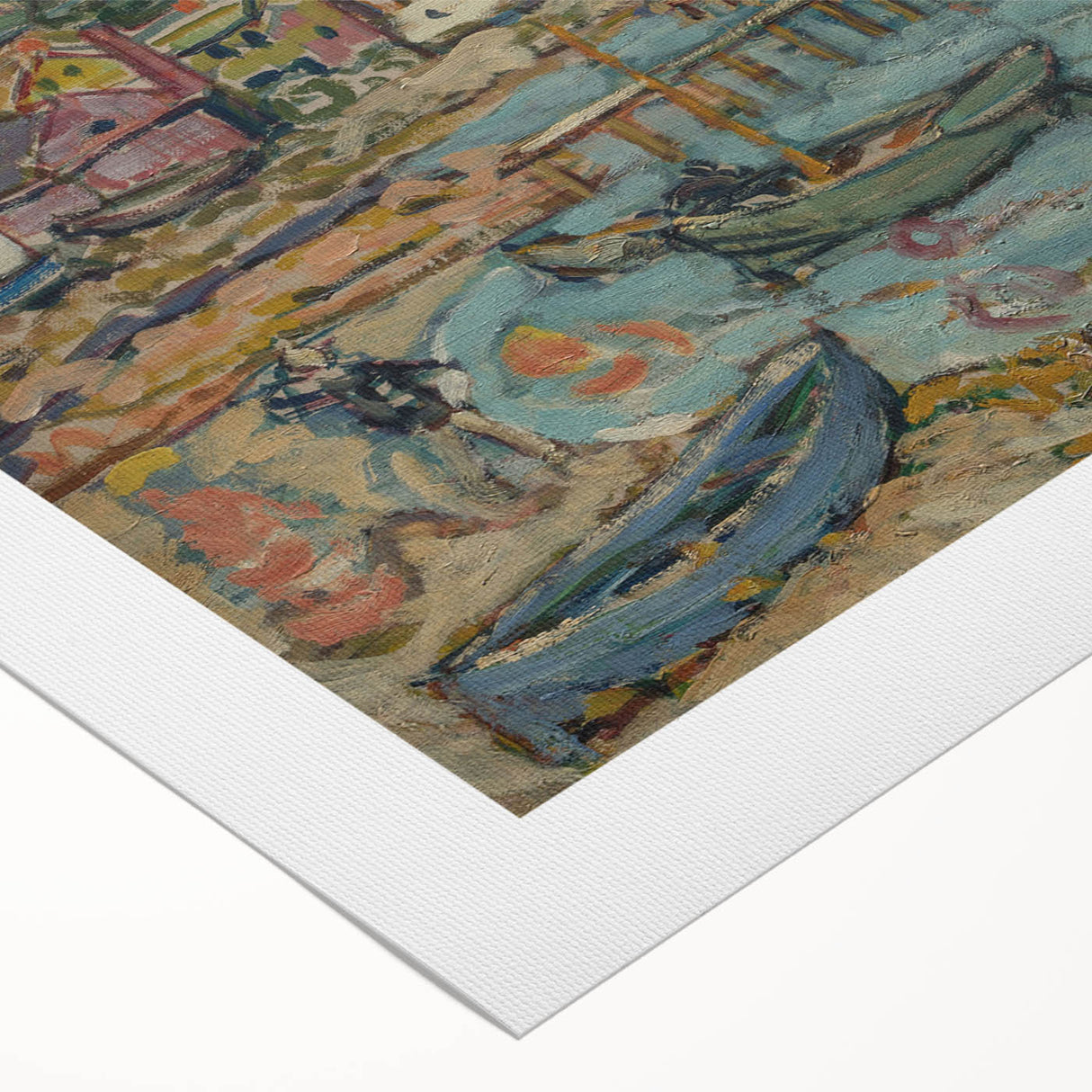 Impressionist Harbor Scene Wall Art - Prendergast's Marblehead Harbor Print