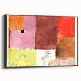 Abstract Composition Modern Art - Vibrant Colors and Geometric Style