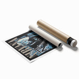 Nirvana Poster - Classic Retro Wall Art for Music Lovers