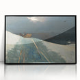 Realism Winter Landscape Art Print - Sleigh Ride by Winslow Homer