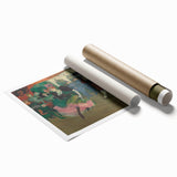 Impressionist Dance Scene Wall Art - Toulouse-Lautrec's Bolero Print