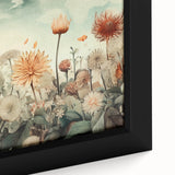 Botanical Floral Living Room Wall Art – Large Canvas & Framed Print