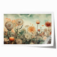 Botanical Floral Living Room Wall Art – Large Canvas & Framed Print