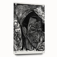Expressionist Portrait: Fifth Bauhaus Portfolio | Bold Abstract Wall Art