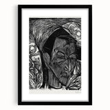 Expressionist Portrait: Fifth Bauhaus Portfolio | Bold Abstract Wall Art