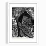 Expressionist Portrait: Fifth Bauhaus Portfolio | Bold Abstract Wall Art