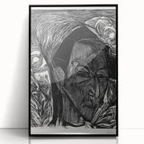 Expressionist Portrait: Fifth Bauhaus Portfolio | Bold Abstract Wall Art