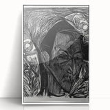 Expressionist Portrait: Fifth Bauhaus Portfolio | Bold Abstract Wall Art