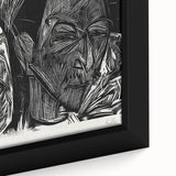 Expressionist Portrait: Fifth Bauhaus Portfolio | Bold Abstract Wall Art