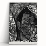 Expressionist Portrait: Fifth Bauhaus Portfolio | Bold Abstract Wall Art
