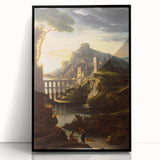 Romanticism Art: Evening Landscape by Théodore Géricault