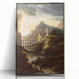 Romanticism Art: Evening Landscape by Théodore Géricault