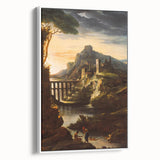 Romanticism Art: Evening Landscape by Théodore Géricault