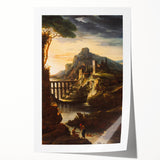 Romanticism Art: Evening Landscape by Théodore Géricault