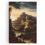 Romanticism Art: Evening Landscape by Théodore Géricault