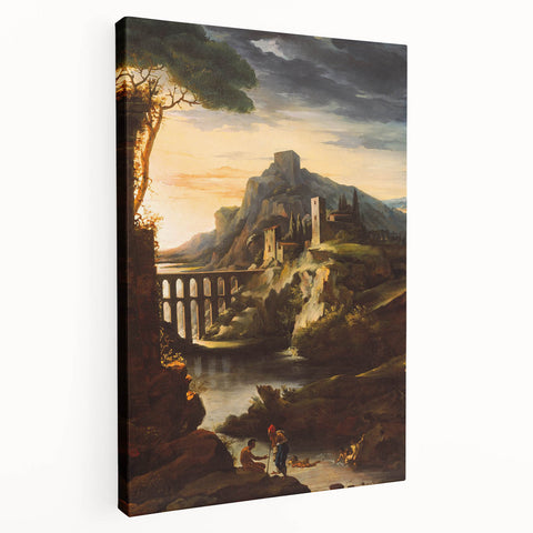 Romanticism Art: Evening Landscape by Théodore Géricault