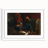 Romanticism Art: The Smoker by Eugène Delacroix