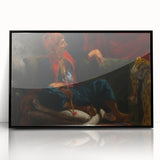 Romanticism Art: The Smoker by Eugène Delacroix