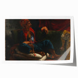 Romanticism Art: The Smoker by Eugène Delacroix