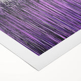 Vibrant abstract floral design on rolled canvas, showcasing bold colors and intricate patterns, ideal for modern home decor. Packaged in a durable cardboard tube for safe delivery.