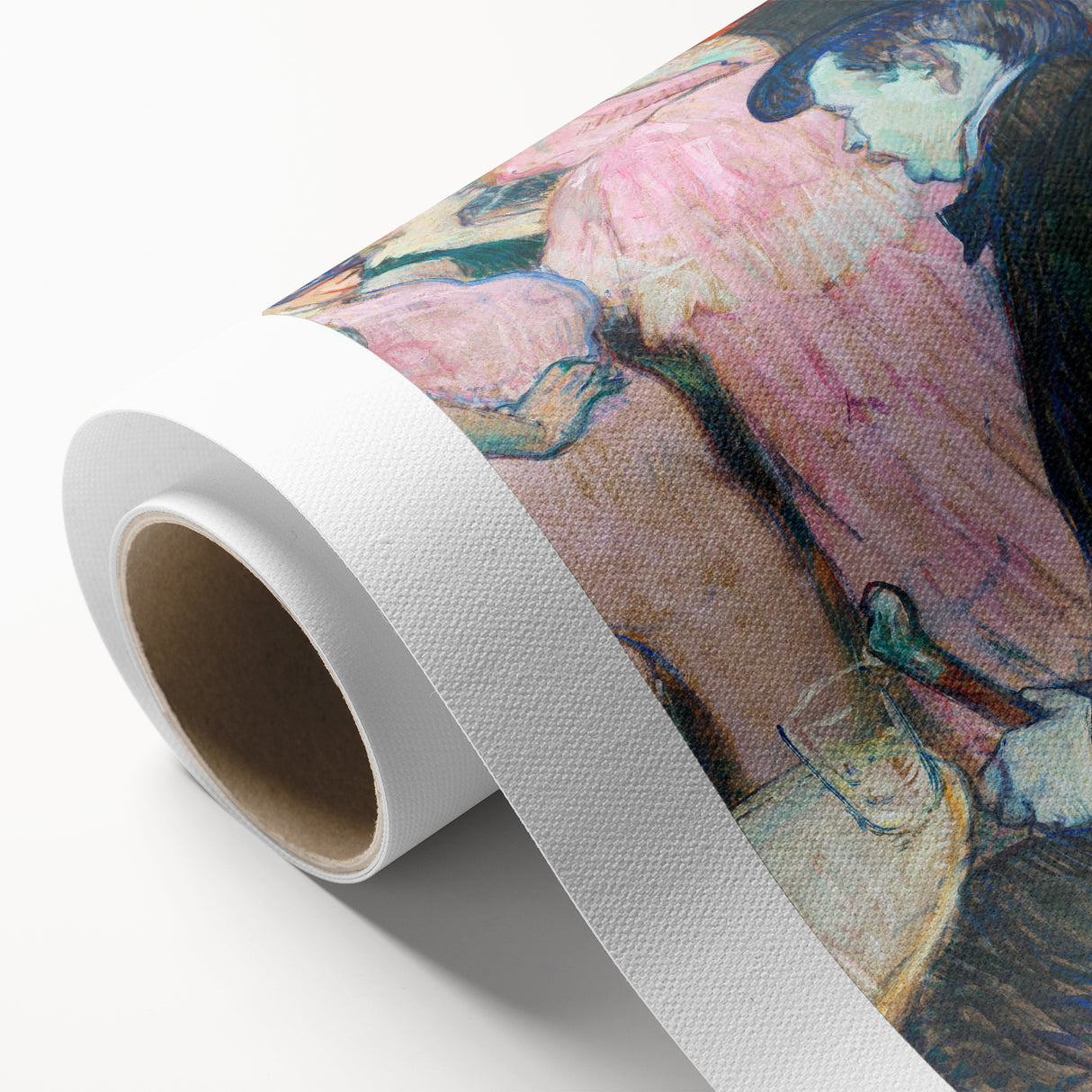 Impressionist Painting - Maxime Dethomas by Toulouse-Lautrec Art Print
