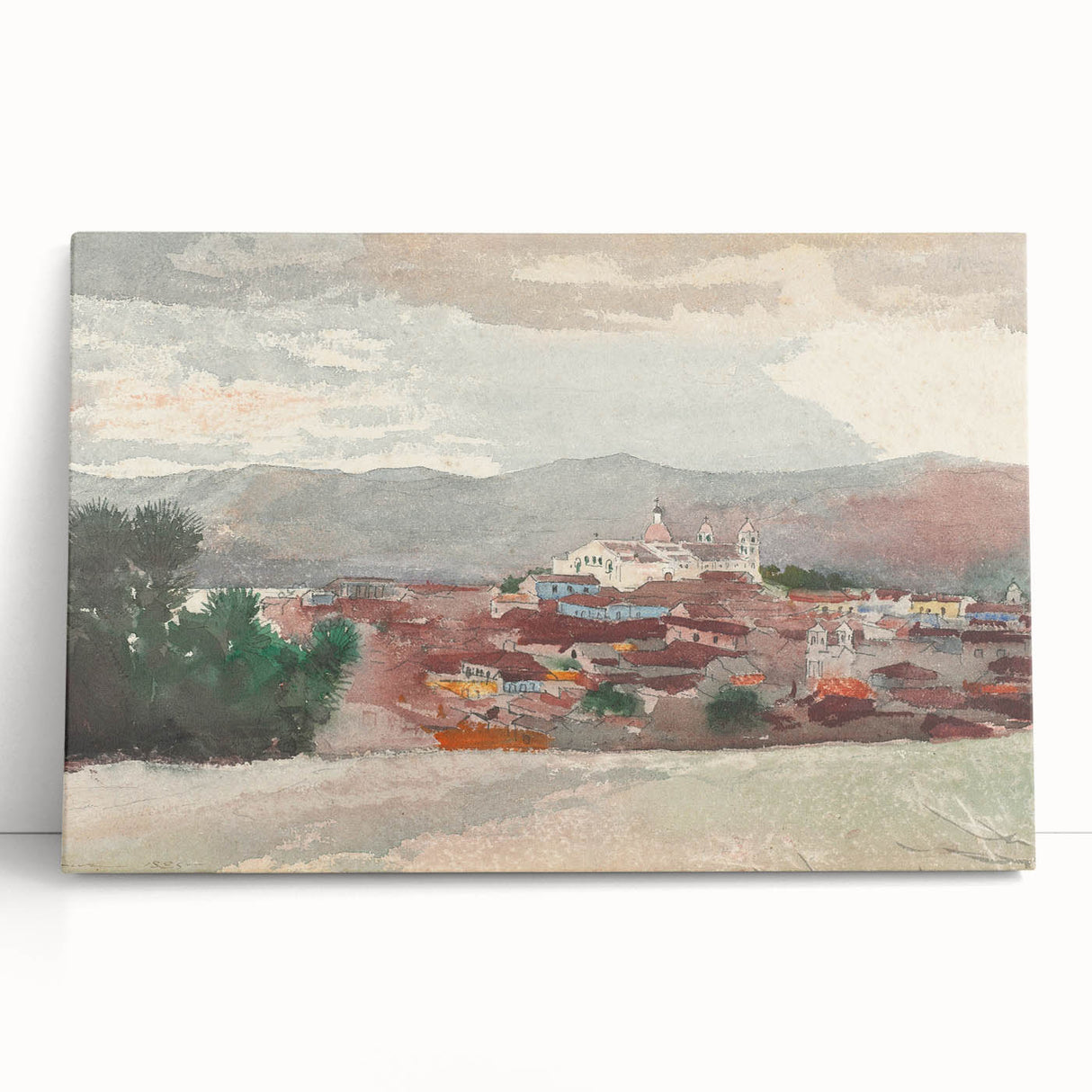 Realism Cityscape Art Print - Santiago de Cuba by Winslow Homer