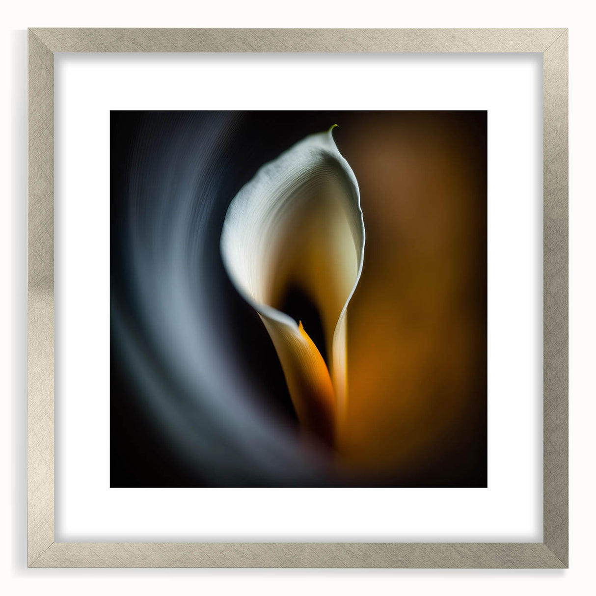 Elegant Floral Living Room Wall Art – Large Canvas & Framed Print