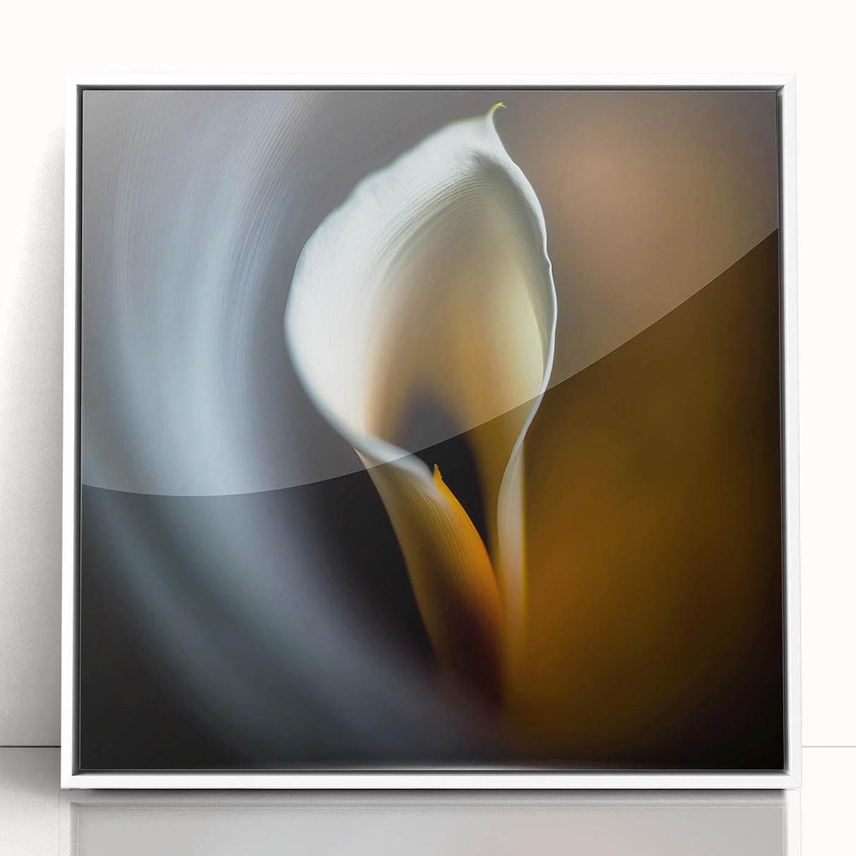 Elegant Floral Living Room Wall Art – Large Canvas & Framed Print
