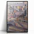 Impressionist Cityscape - Pont Saint-Michel by Luce Wall Art Print