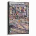 Impressionist Cityscape - Pont Saint-Michel by Luce Wall Art Print