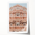 Rolled print showcasing a beautifully detailed landscape featuring a majestic castle surrounded by lush greenery, perfect for home or office decor. This artwork captures the essence of classic architecture and serene nature, enhancing any space with its vibrant colors and intricate design.