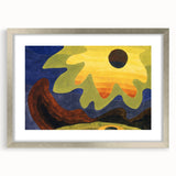 Abstract Sun Landscape - Vibrant Modern Art Print by Arthur Dove