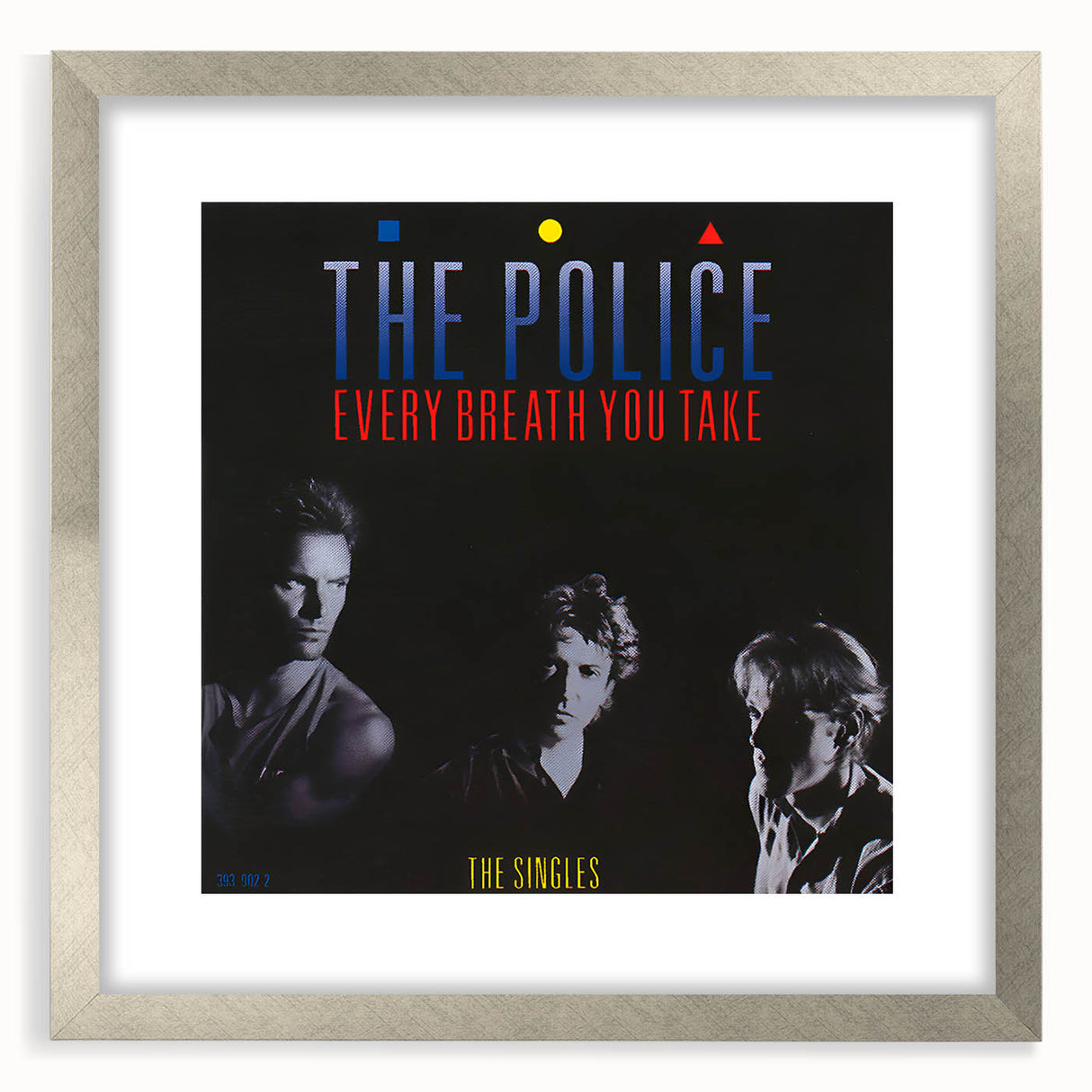 Retro Wall Art – The Police Every Breath You Take Canvas Print