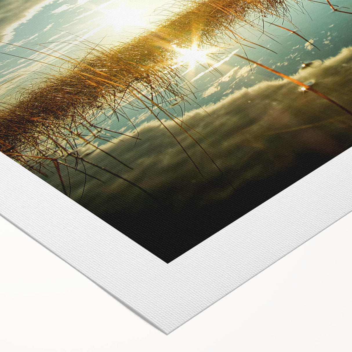 Art deco poster of a European Estonian scenery in muted sepia tones, ideal for dining room wall art.