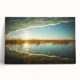 Black and white photo of European scenery on large stretched canvas, suitable for kitchen wall art.